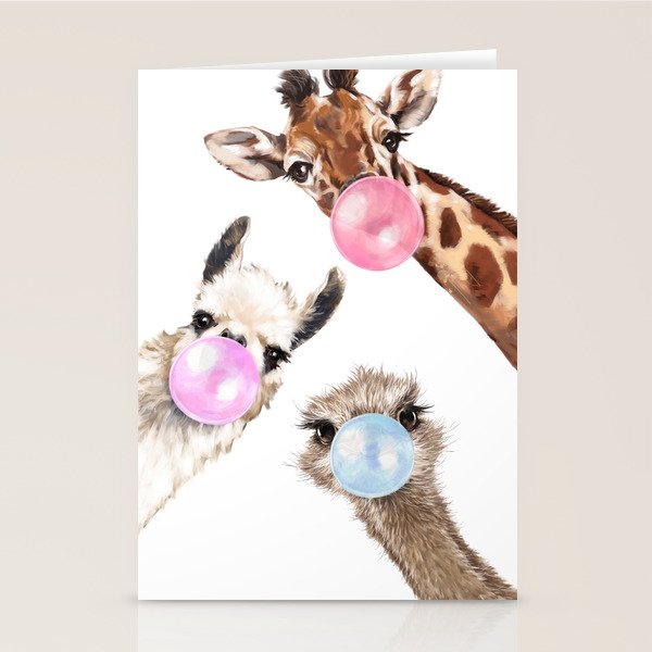Bubble Gang Stationery Card Gallery Image 1