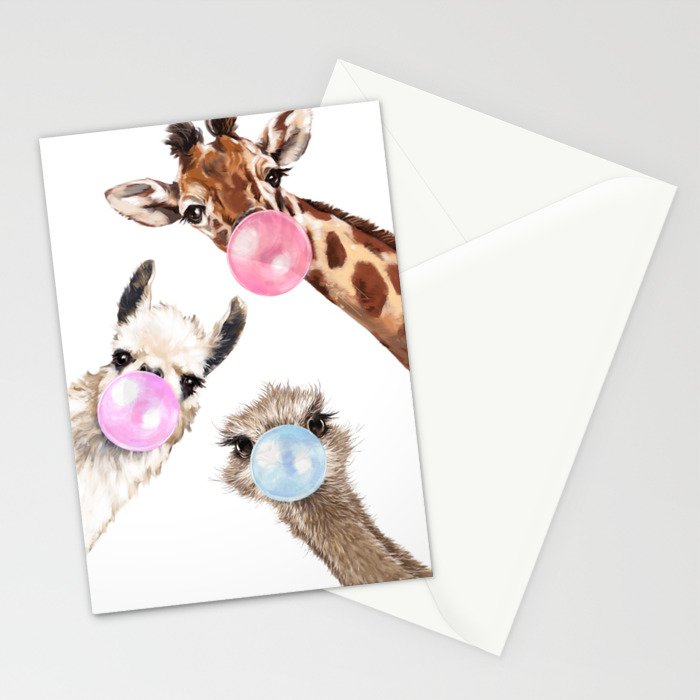 Bubble Gang Stationery Card Gallery Image 2