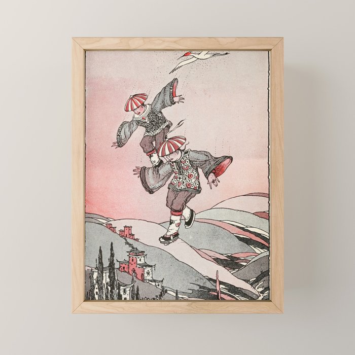 Art by Maurice "Jake" Day from "Wonder Tales from Tibet," 1922 Mini Art Print Gallery Image 1