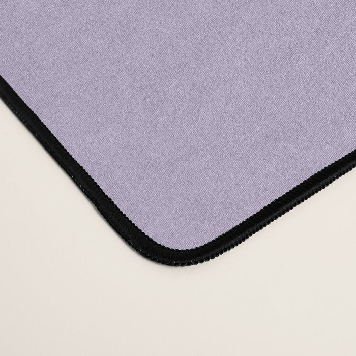 PASTEL LILAC Lavender Light Purple solid color Desk Mat Gallery Image 4