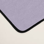 PASTEL LILAC Lavender Light Purple solid color Desk Mat Gallery Image 4