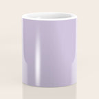 PASTEL LILAC Lavender Light Purple solid color Coffee Mug Gallery Image 4