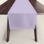 PASTEL LILAC Lavender Light Purple solid color Table Runner Gallery Image 1