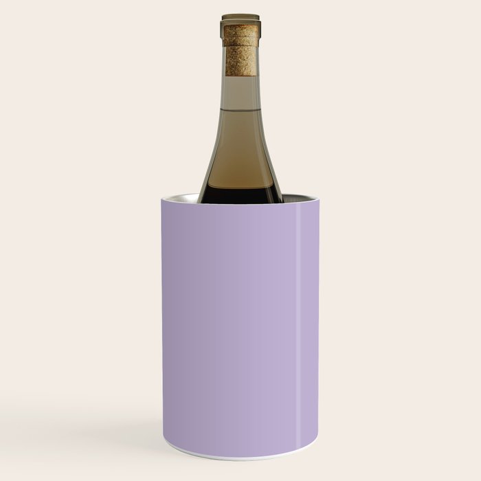 PASTEL LILAC Lavender Light Purple solid color Wine Chiller Gallery Image 1