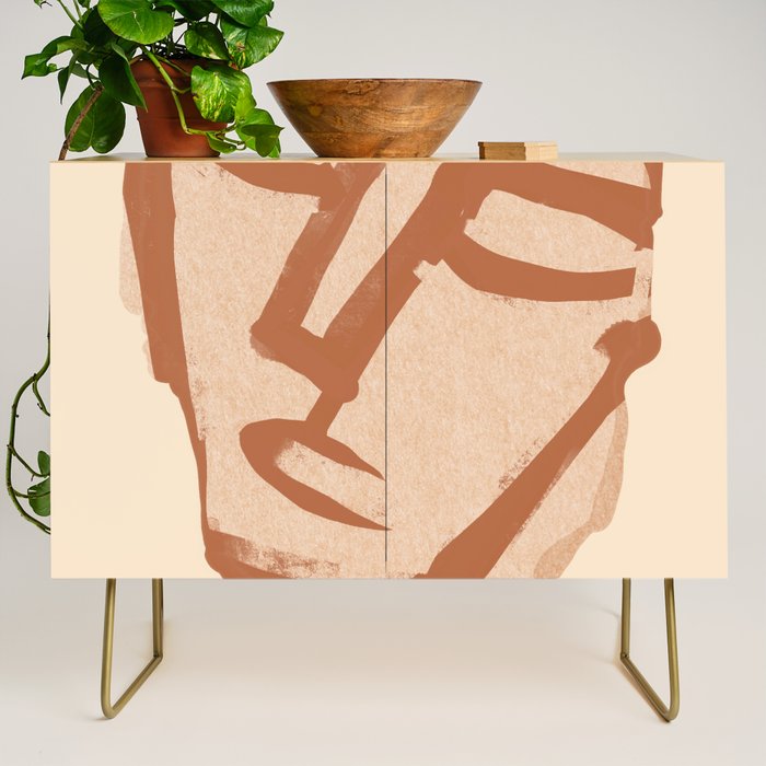 Abstract Face 90 Credenza Gallery Image 1