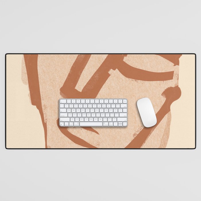 Abstract Face 90 Desk Mat Gallery Image 1