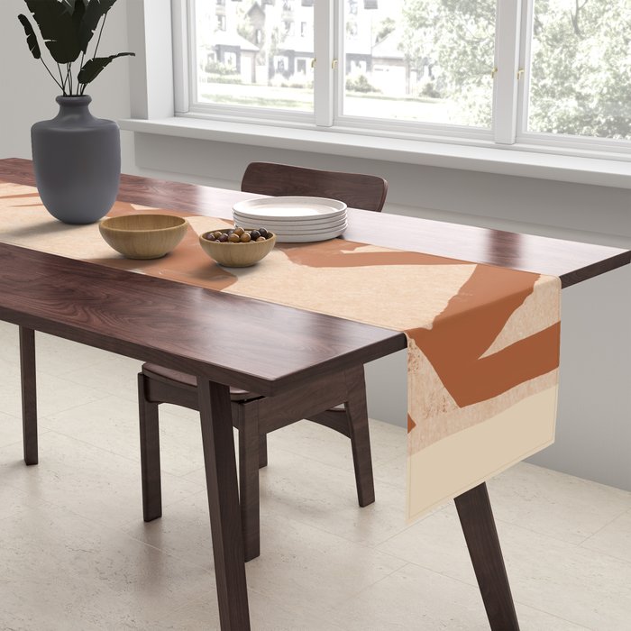 Abstract Face 90 Table Runner Gallery Image 2