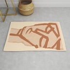 Abstract Face 90 Rug Gallery Image 1