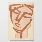 Abstract Face 90 Cutting Board Gallery Image 1