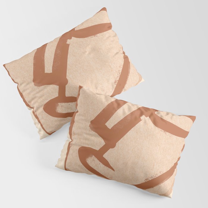 Abstract Face 90 Pillow Sham Gallery Image 1