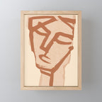 Abstract Face 90 Mini Art Print Gallery Image 1