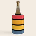 Retro Stripes Circle - Enko Wine Chiller Gallery Image 1