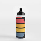 Retro Stripes Circle - Enko Water Bottle Gallery Image 2
