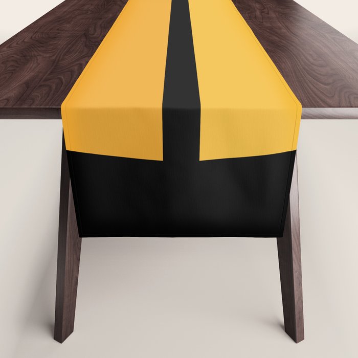 Retro Stripes Circle - Enko Table Runner Gallery Image 1