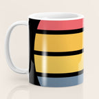 Retro Stripes Circle - Enko Coffee Mug Gallery Image 3
