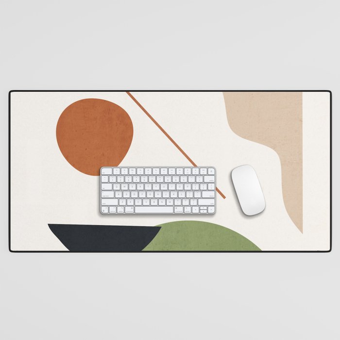 Abstract Art / Shapes 32 Desk Mat Gallery Image 1