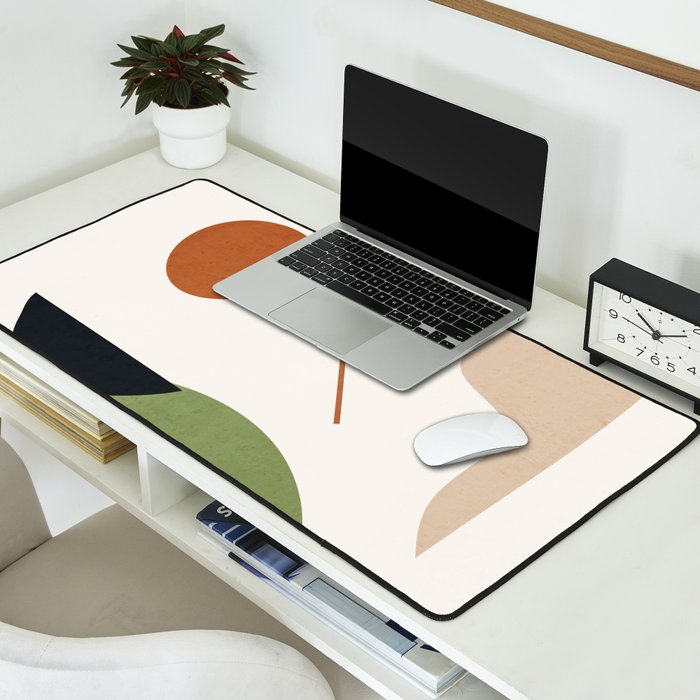 Abstract Art / Shapes 32 Desk Mat Gallery Image 2