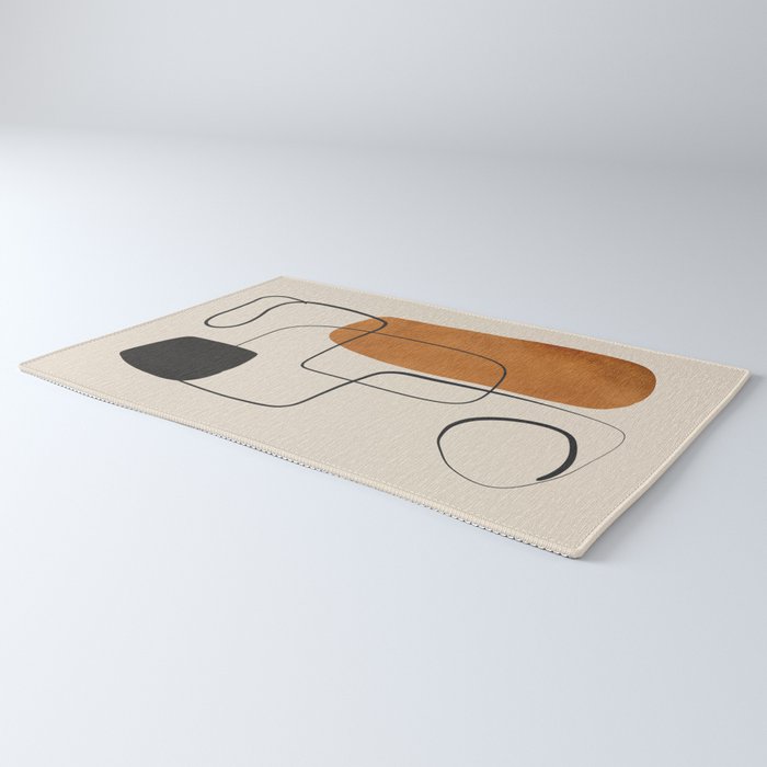 Abstract Minimal Shapes 137 Rug Gallery Image 3