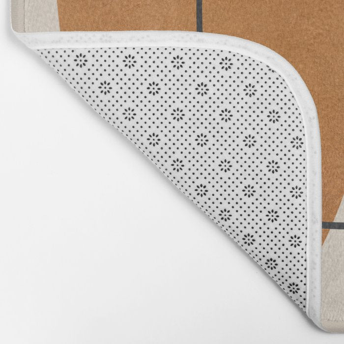 Abstract Minimal Shapes 137 Bath Mat Gallery Image 2