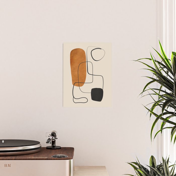 Abstract Minimal Shapes 137 Poster Gallery Image 2