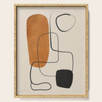 Abstract Minimal Shapes 137 Serving Tray Gallery Image 1
