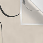 Abstract Minimal Shapes 137 Wall Tapestry Gallery Image 3
