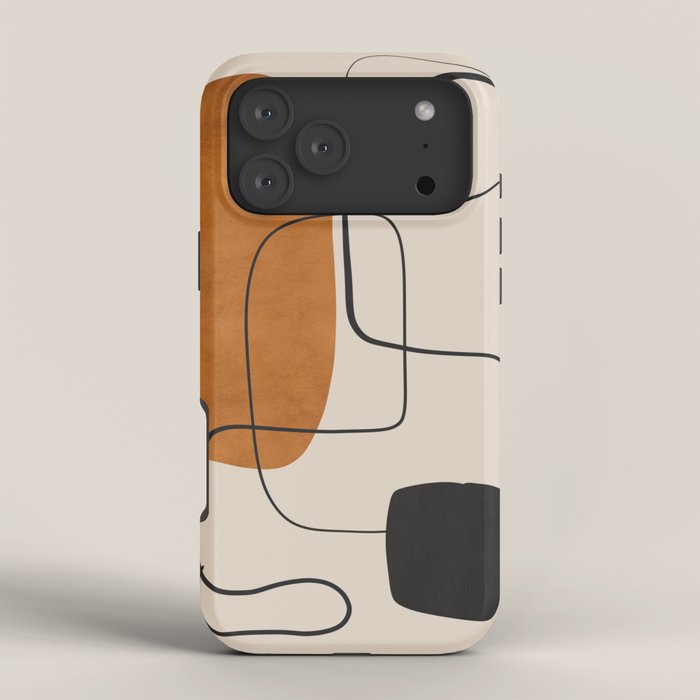 Abstract Minimal Shapes 137 iPhone Case Gallery Image 4