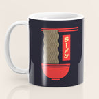 Ramen Minimal - Black Coffee Mug Gallery Image 3