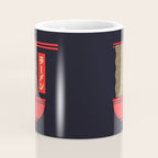 Ramen Minimal - Black Coffee Mug Gallery Image 4