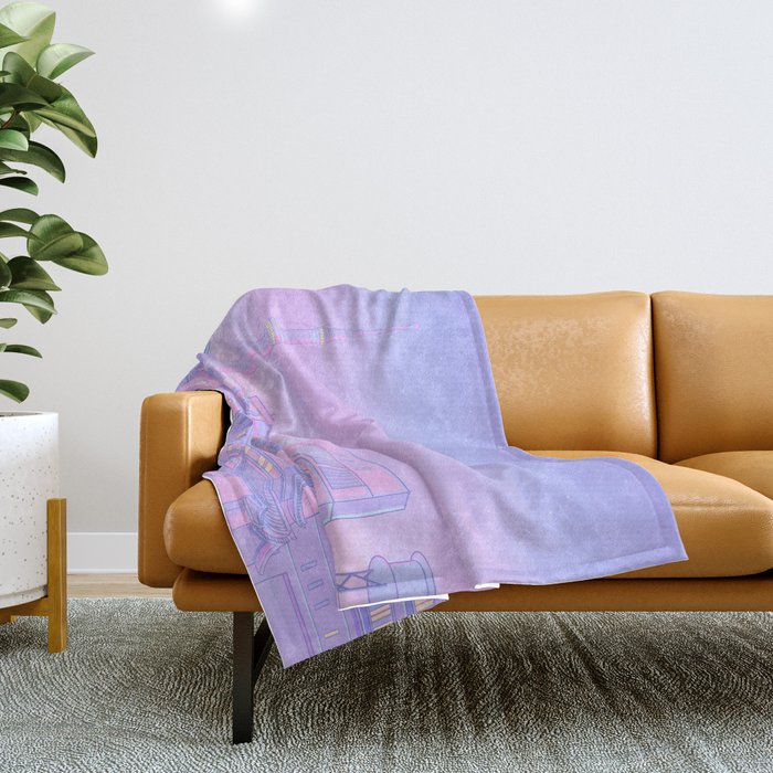 Sailor City Throw Blanket Gallery Image 1