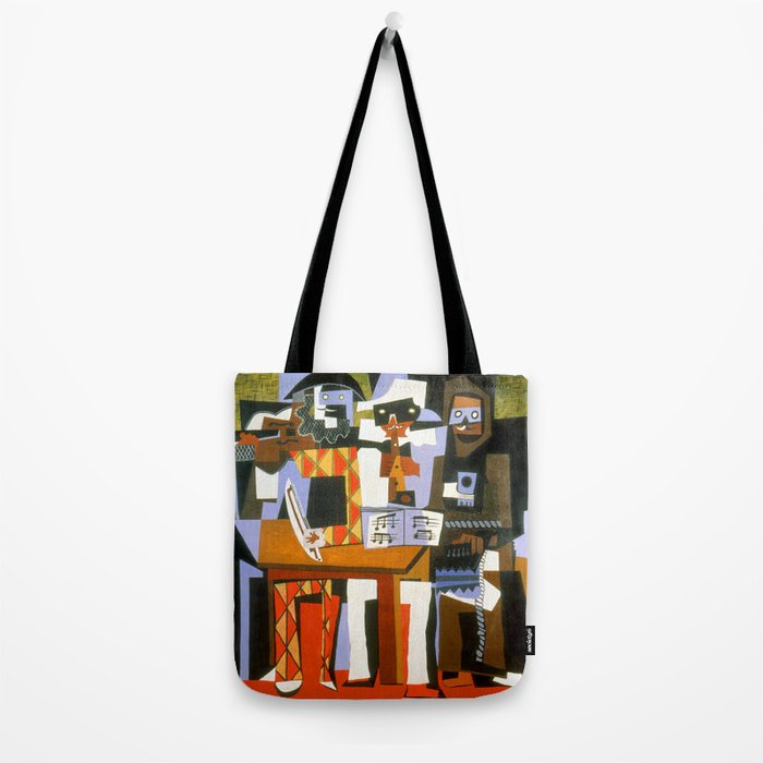 Pablo Picasso Three Musicians Tote Bag Gallery Image 2