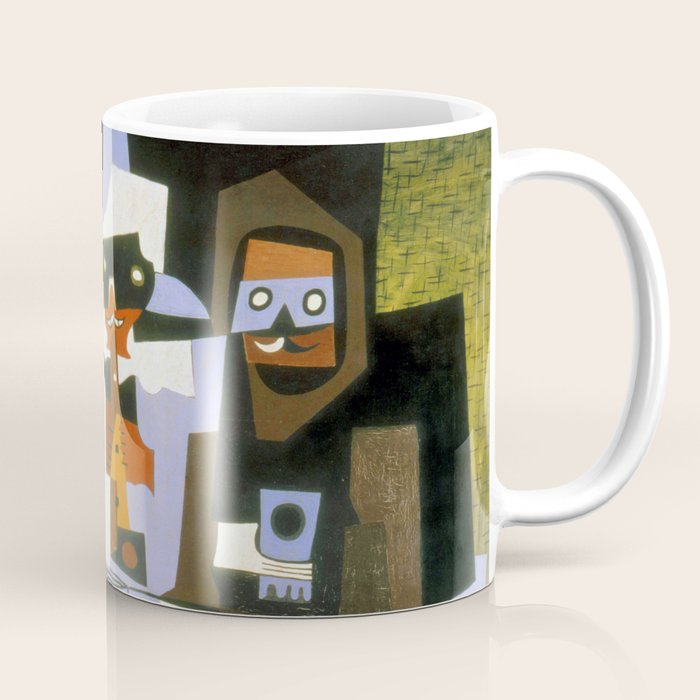 Pablo Picasso Three Musicians Coffee Mug Gallery Image 1