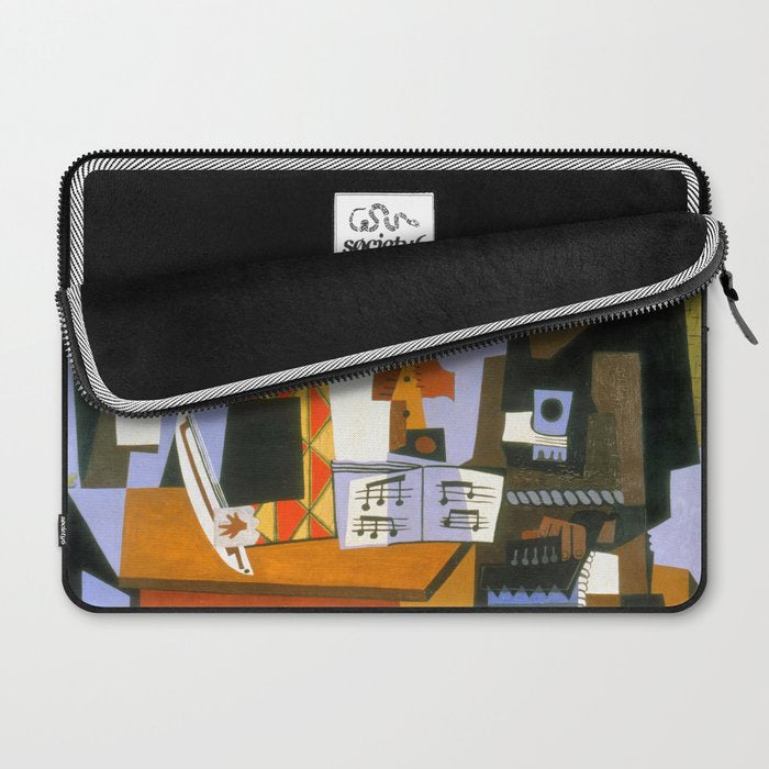 Pablo Picasso Three Musicians Laptop Sleeve Gallery Image 2