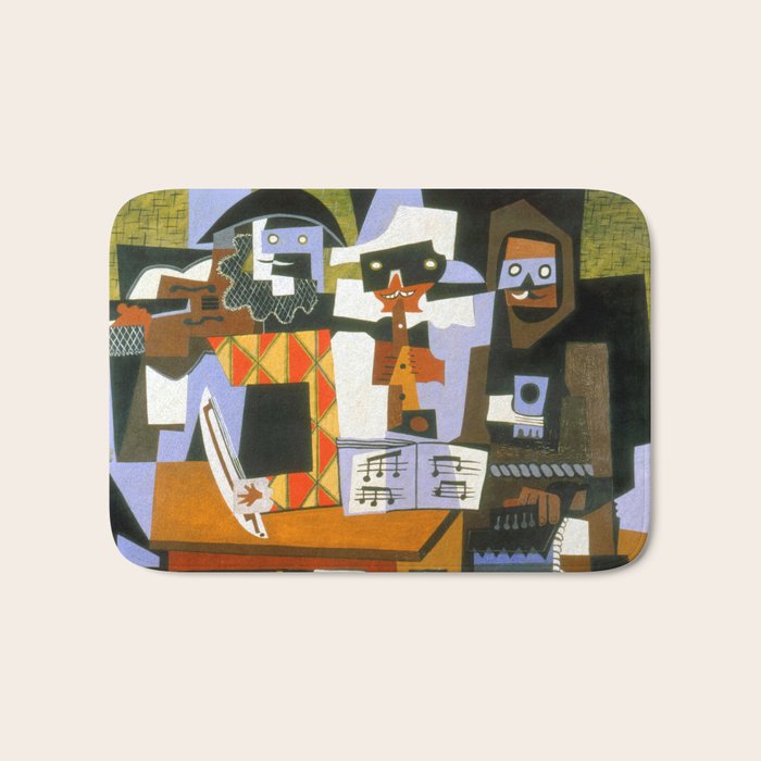 Pablo Picasso Three Musicians Bath Mat Gallery Image 1