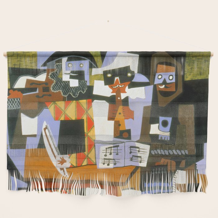 Pablo Picasso Three Musicians Wall Hanging Gallery Image 1