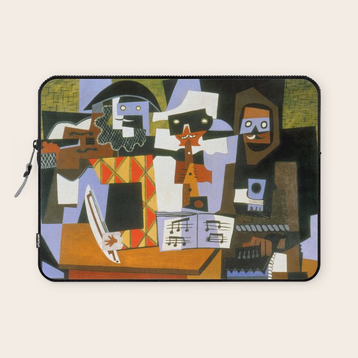 Pablo Picasso Three Musicians Laptop Sleeve Gallery Image 1