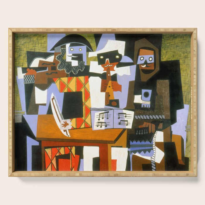 Pablo Picasso Three Musicians Serving Tray Gallery Image 1