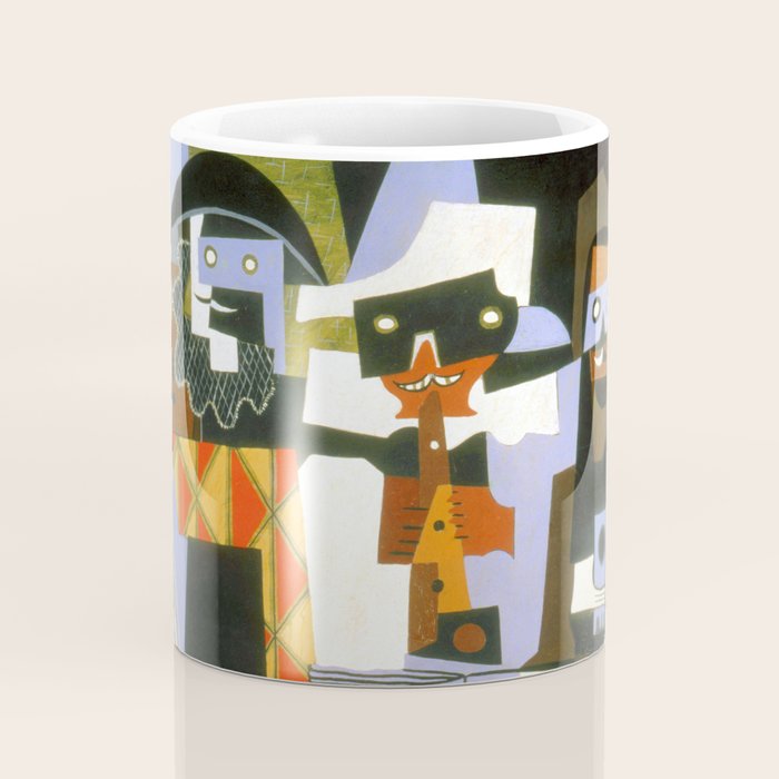 Pablo Picasso Three Musicians Coffee Mug Gallery Image 4