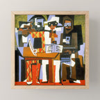 Pablo Picasso Three Musicians Mini Art Print Gallery Image 1