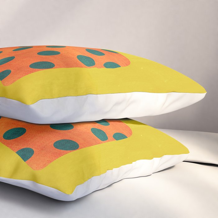 Cat with incredebly oversized humongous bowtie Pillow Sham Gallery Image 3