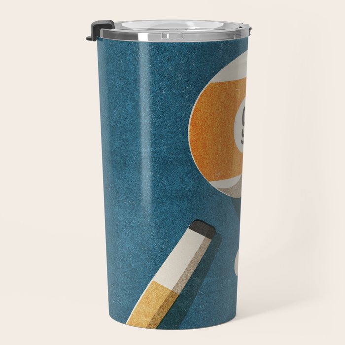 BILLIARDS / Ball 9 Travel Mug Gallery Image 3
