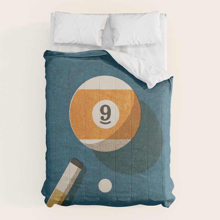 BILLIARDS / Ball 9 Comforter Gallery Image 1