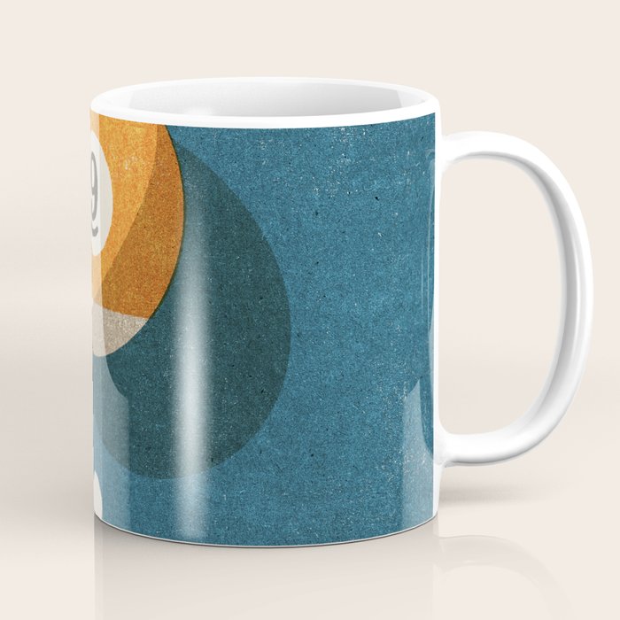 BILLIARDS / Ball 9 Coffee Mug Gallery Image 1
