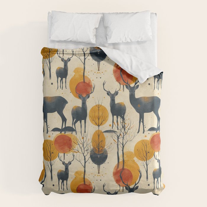 Retro Wildlife Duvet Cover Gallery Image 6