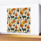 Retro Wildlife Wall Mural Gallery Image 2
