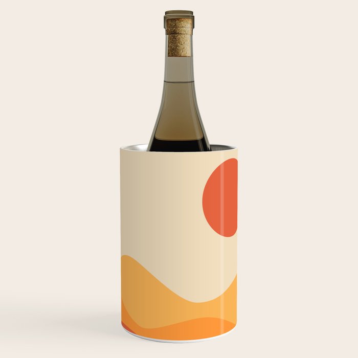 Geometric Landscape 21 Wine Chiller Gallery Image 1