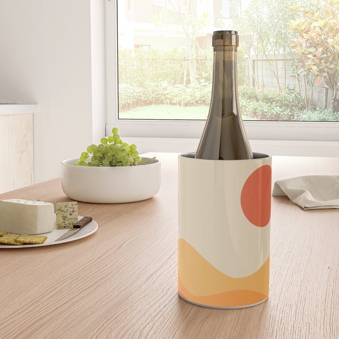 Geometric Landscape 21 Wine Chiller Gallery Image 4