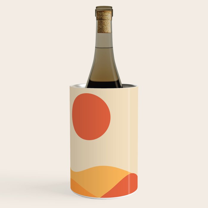 Geometric Landscape 21 Wine Chiller Gallery Image 3