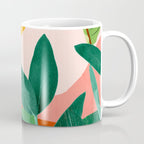 Abstract Art Tropical Leaves 126 Coffee Mug Gallery Image 1