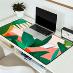 Abstract Art Tropical Leaves 126 Desk Mat Gallery Image 2